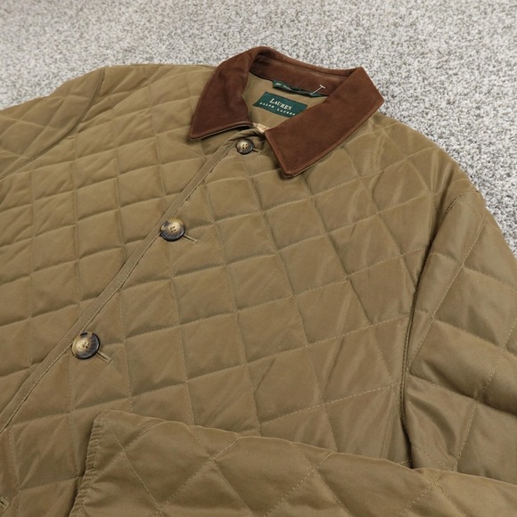 Lauren Ralph Lauren Brown Quilted Windbreaker
